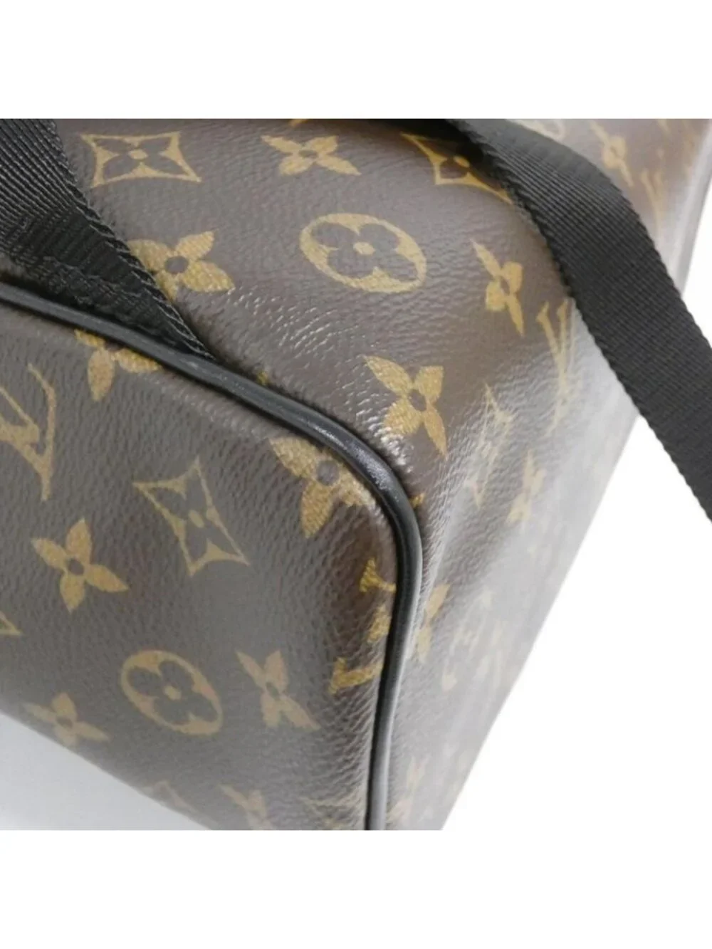 Louis Vuitton Monogram Macassar Josh Backpack Brown Marron - Picture 4 of 7